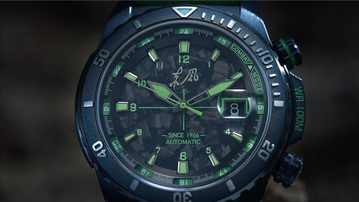 Assult · carbon fiber dial