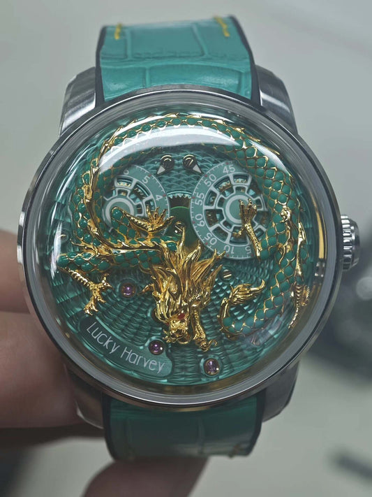 [Unavailable] [Pre-owned] Enamel Dragon