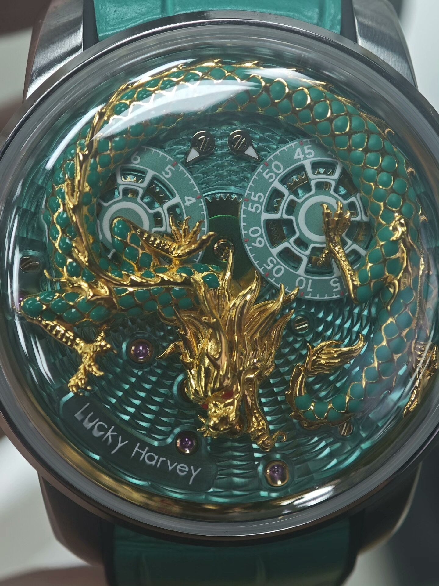 [Unavailable] [Pre-owned] Enamel Dragon