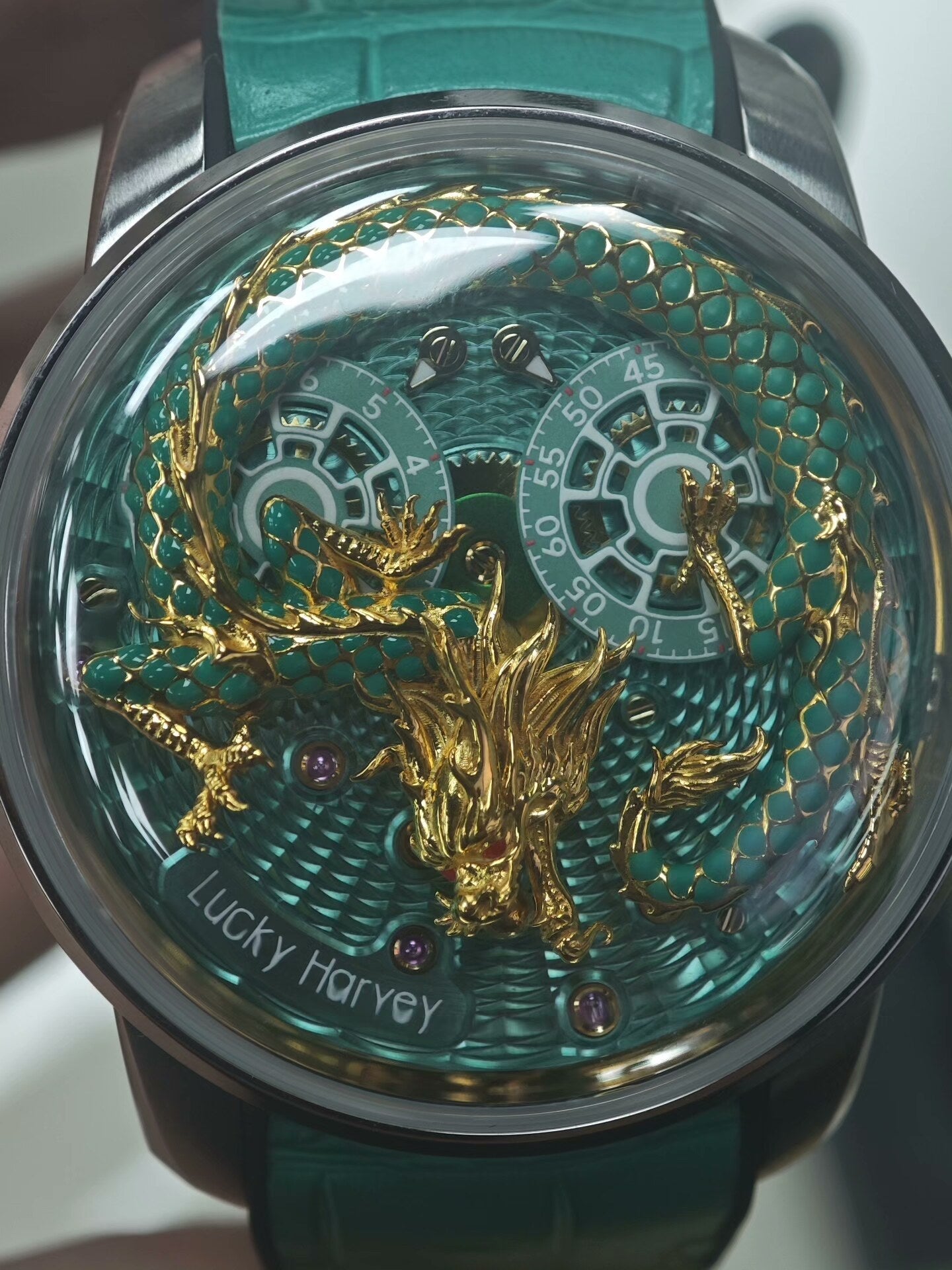 [Unavailable] [Pre-owned] Enamel Dragon