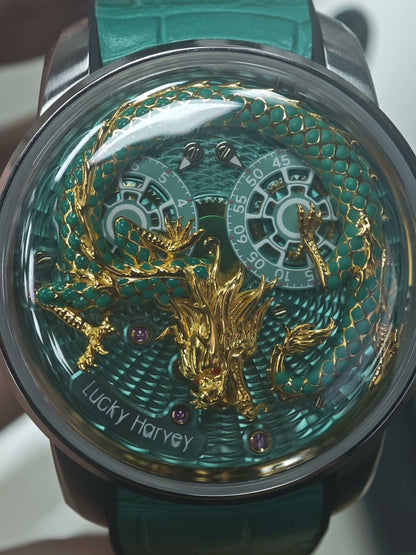 [Unavailable] [Pre-owned] Enamel Dragon