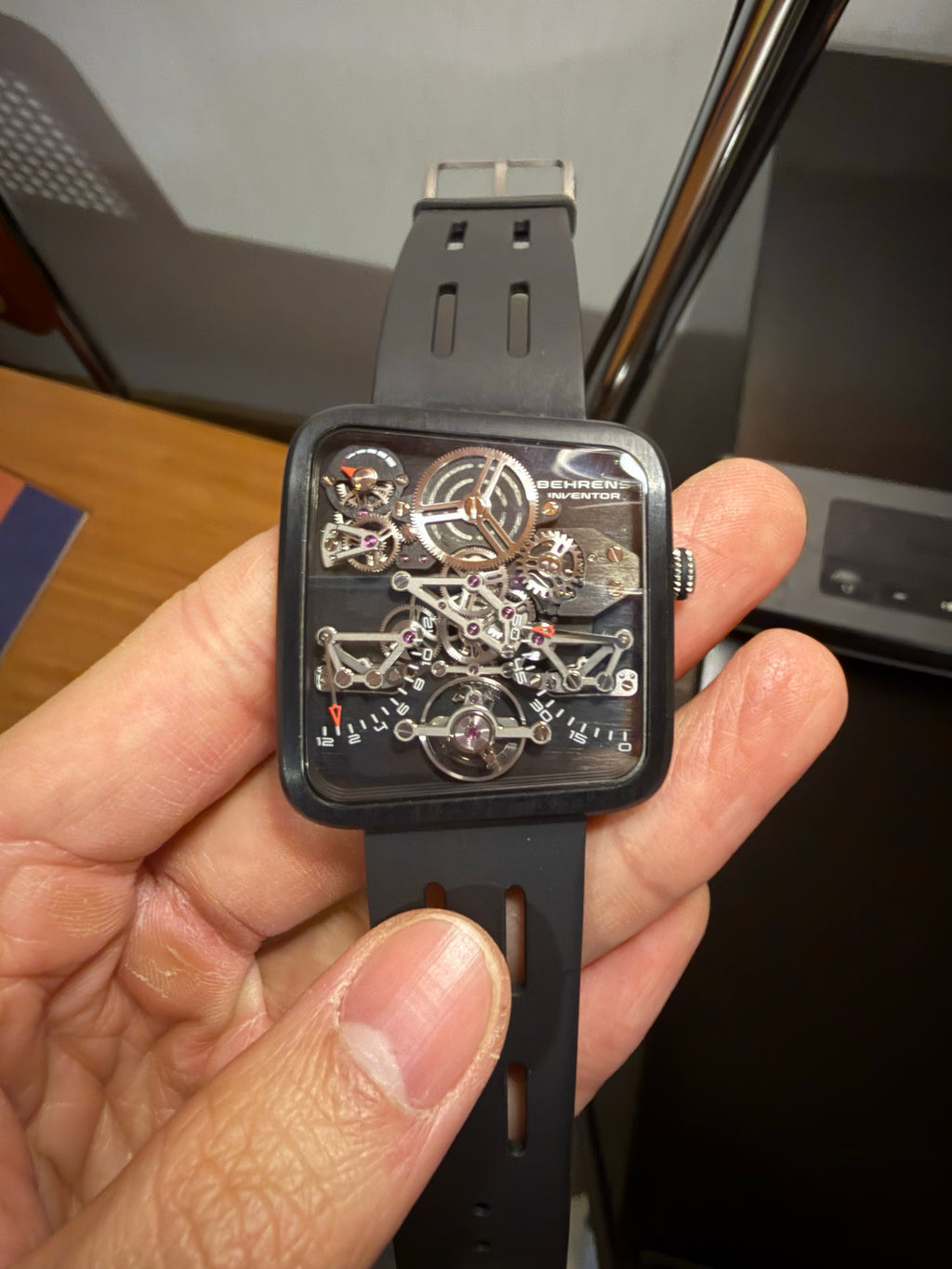 [Pre-owned] 11G carbon fiber watch case