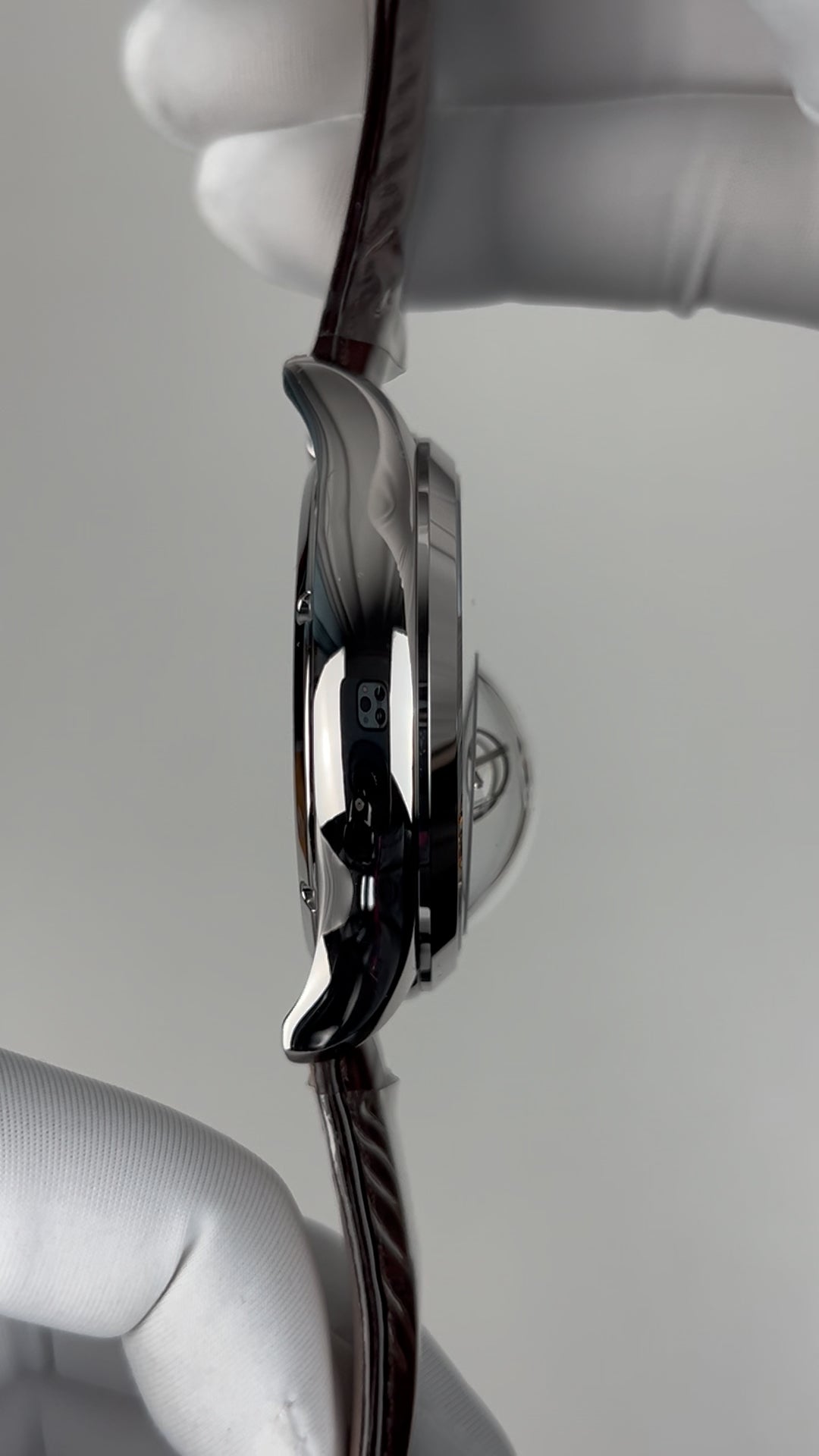 [Pre-owned] Globe Tourbillon · meteorite dial · 18K white gold case · stainless steel caseback