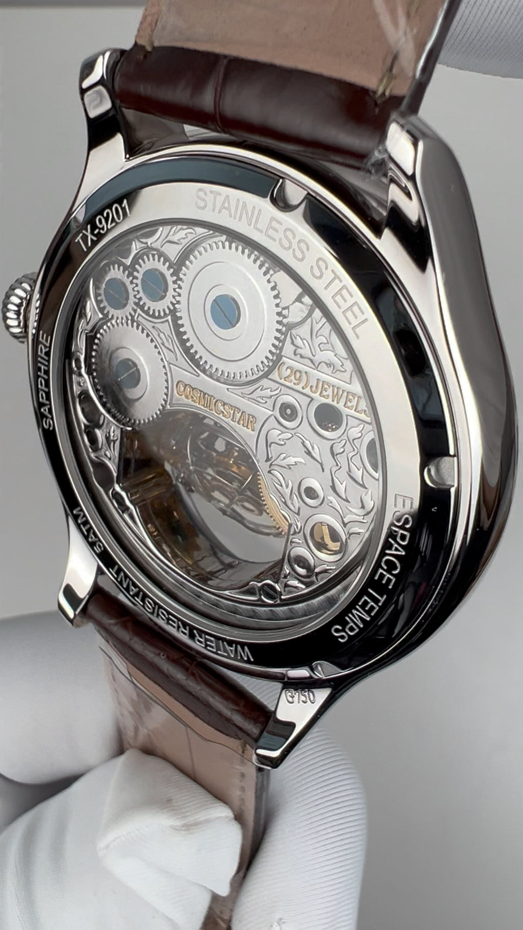 [Pre-owned] Globe Tourbillon · meteorite dial · 18K white gold case · stainless steel caseback