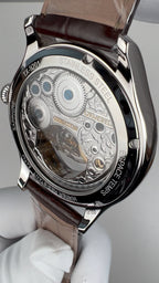 [Pre-owned] Globe Tourbillon · meteorite dial · 18K white gold case · stainless steel caseback