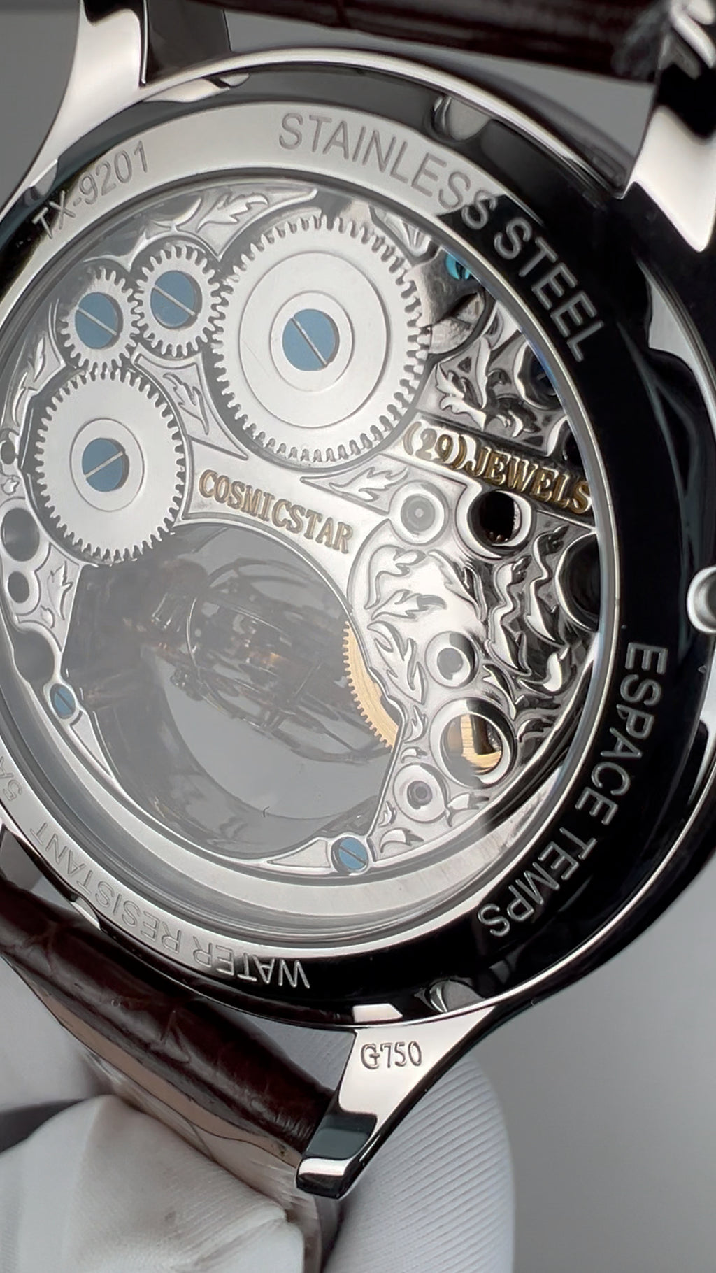 [Pre-owned] Globe Tourbillon · meteorite dial · 18K white gold case · stainless steel caseback