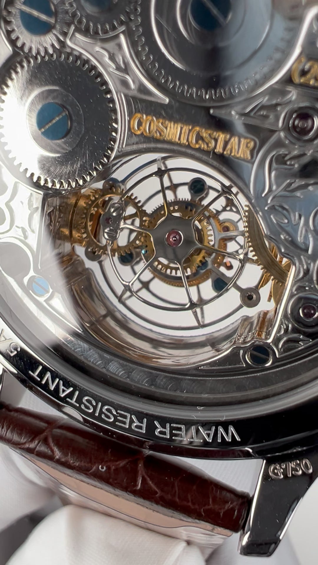 [Pre-owned] Globe Tourbillon · meteorite dial · 18K white gold case · stainless steel caseback