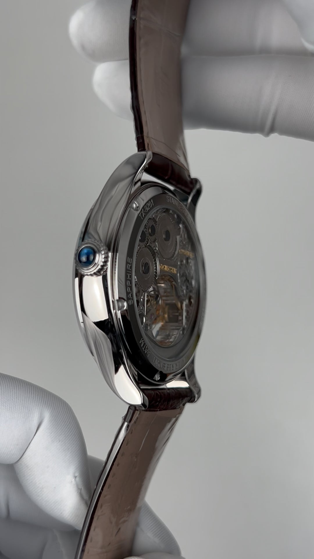 [Pre-owned] Globe Tourbillon · meteorite dial · 18K white gold case · stainless steel caseback