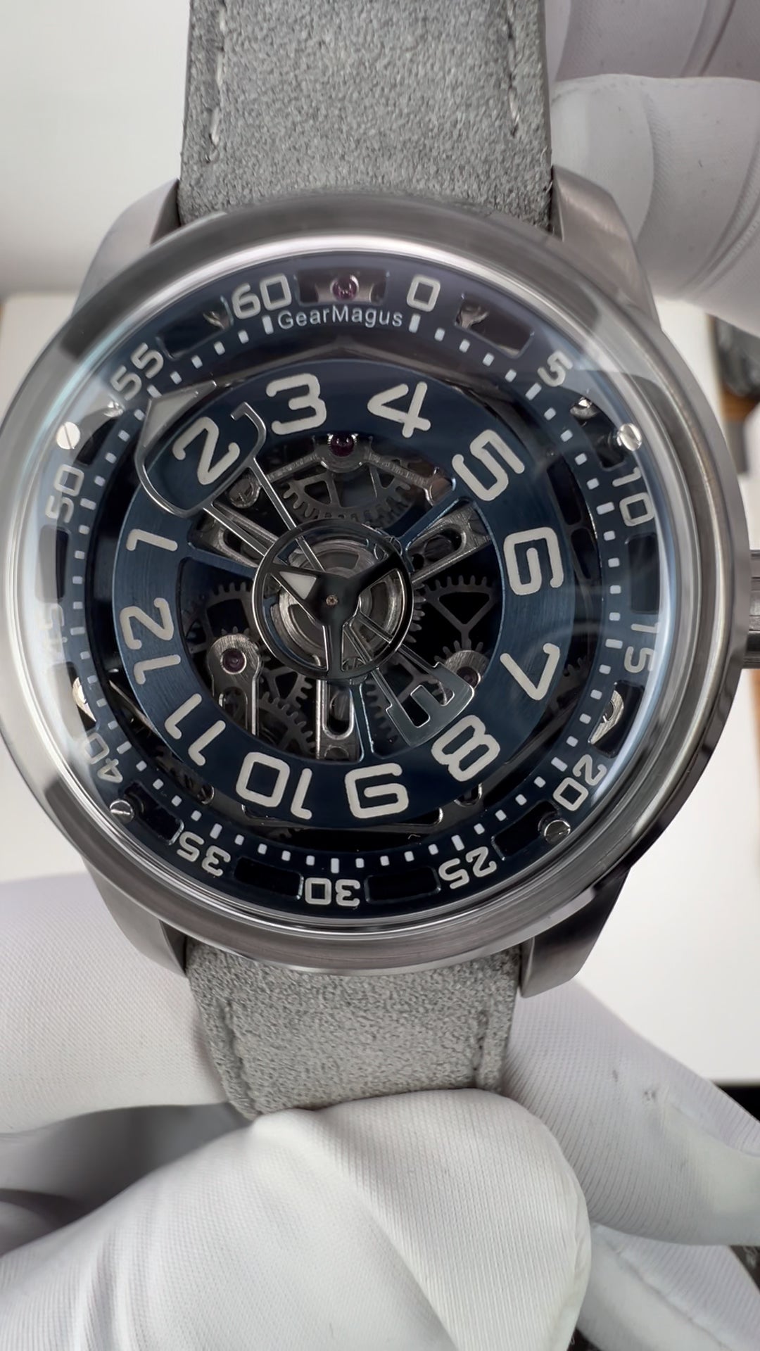 Jumping Hour Hand · Gen. II · blue dial