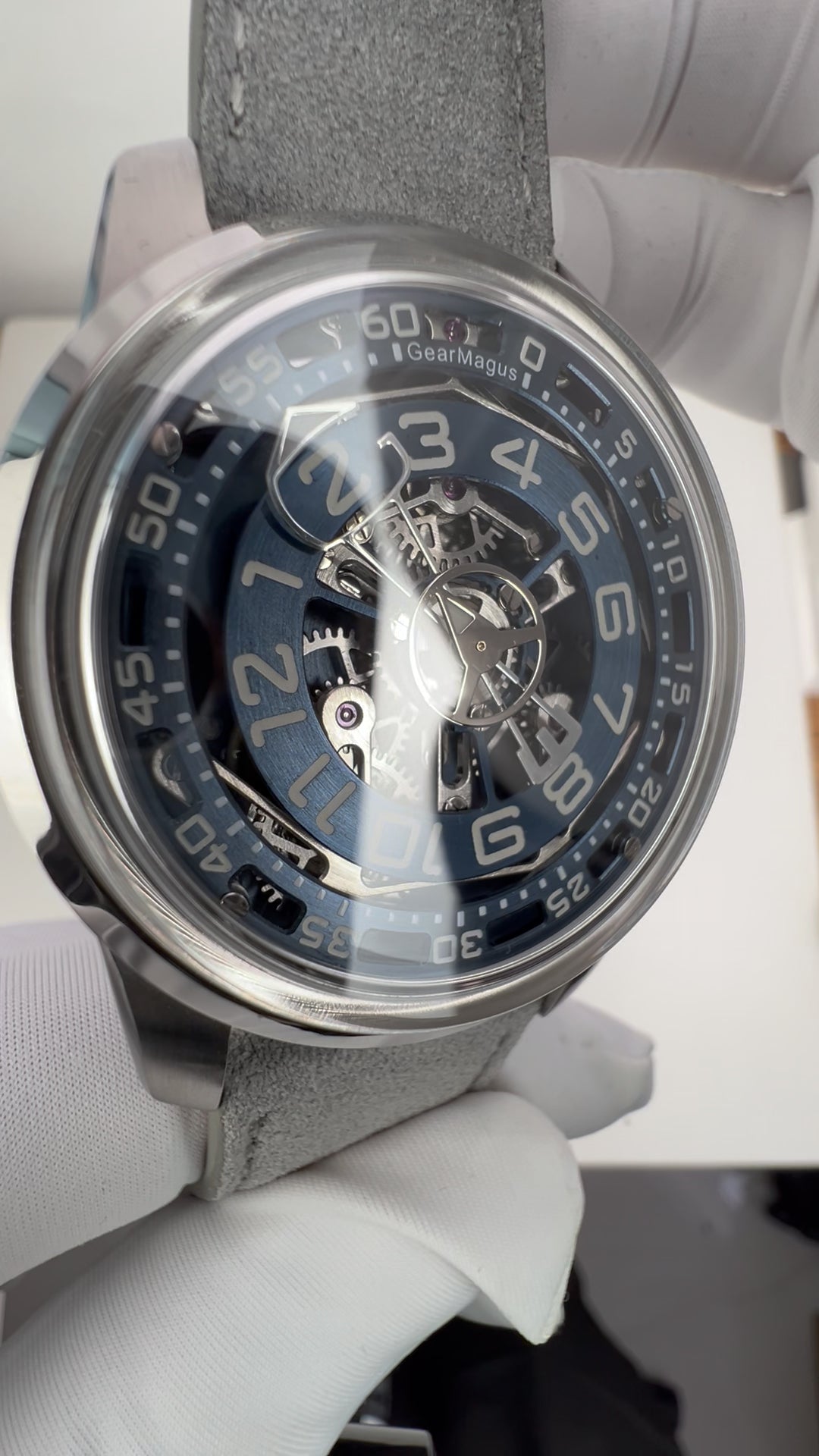 Jumping Hour Hand · Gen. II · blue dial