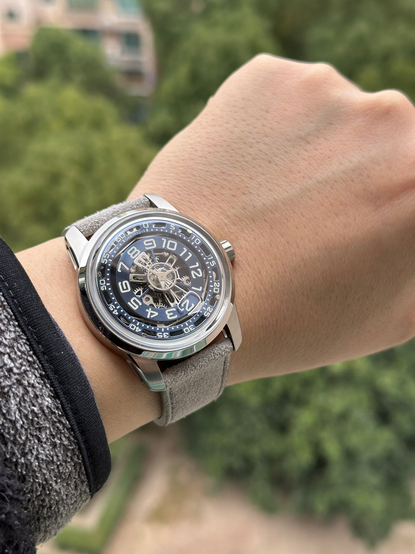 Jumping Hour Hand · Gen. II · blue dial