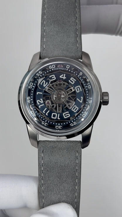 Jumping Hour Hand · Gen. II · blue dial