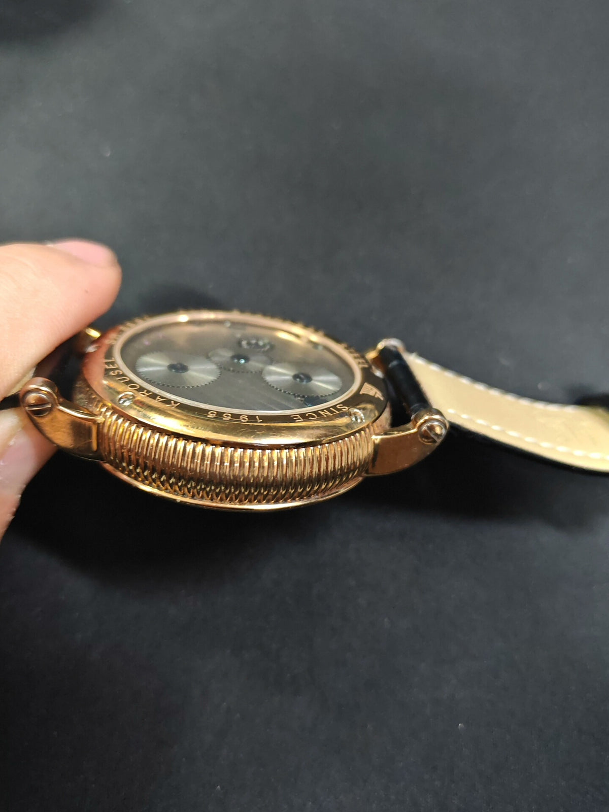 [Pre-owned] Carrousel dial watch