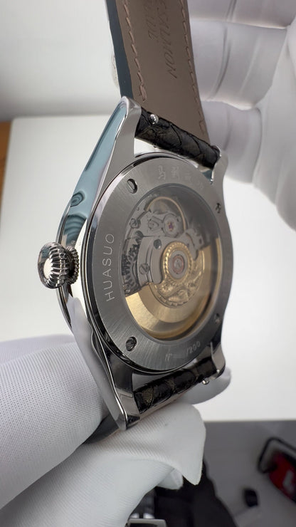 Galloping Horse · Qiangjin gold-inlay lacquer dial · 马到成功