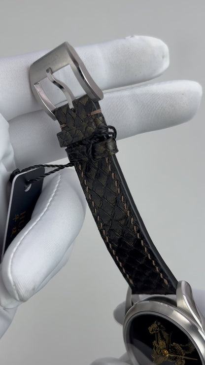 Galloping Horse · Qiangjin gold-inlay lacquer dial · 马到成功