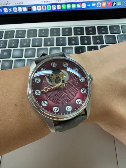 Chrono Gate · titanium · exhibition back