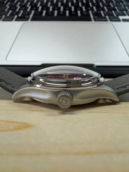 Chrono Gate · titanium · exhibition back