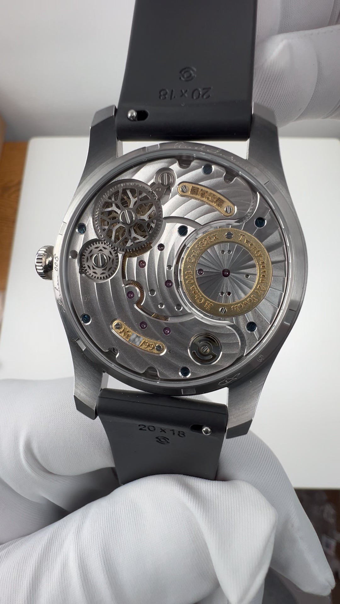 Ji Chen 008 · meteorite · rubber strap