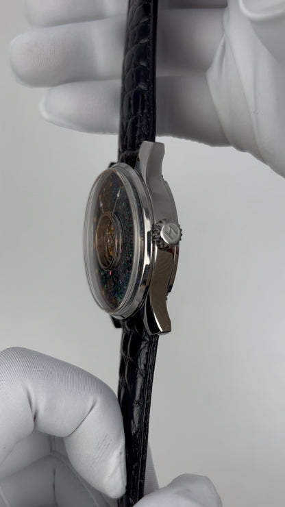 Central Tourbillon · lacquer with MOP inlay
