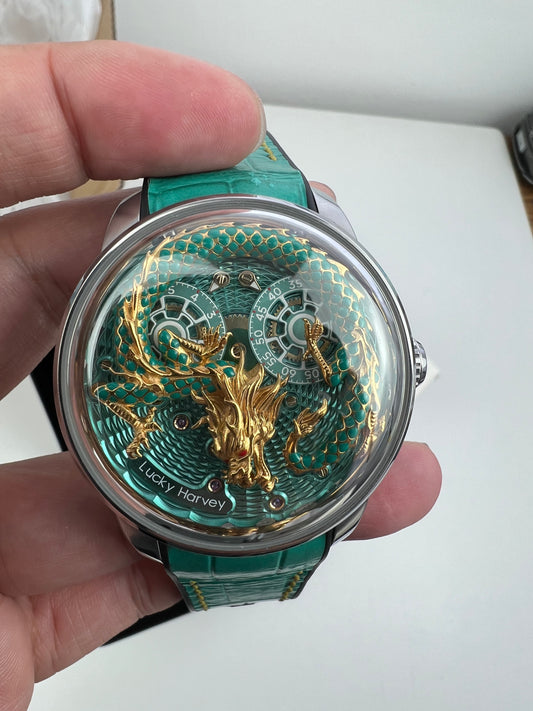 [Pre-owned] Enamel Dragon