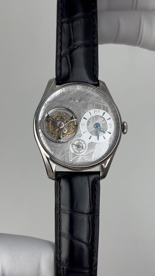 Ji Chen 008 · meteorite · leather strap