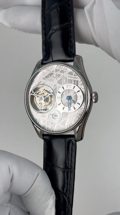 Ji Chen 008 · meteorite · leather strap