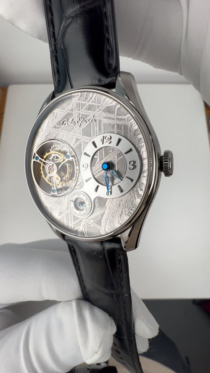 Ji Chen 008 · meteorite · leather strap