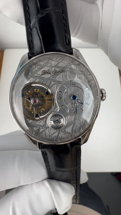 Ji Chen 008 · meteorite · leather strap