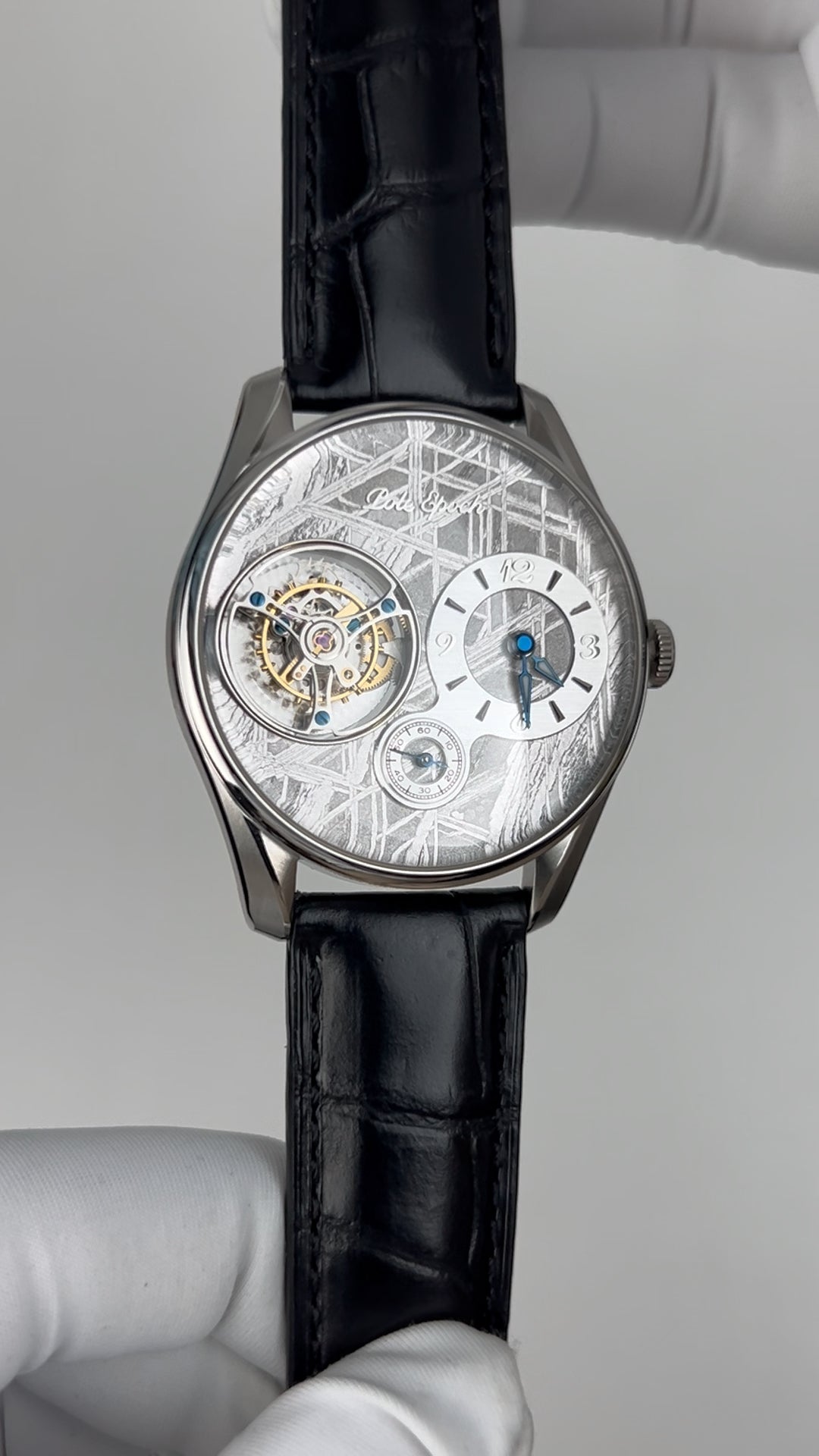 Ji Chen 008 · meteorite · leather strap