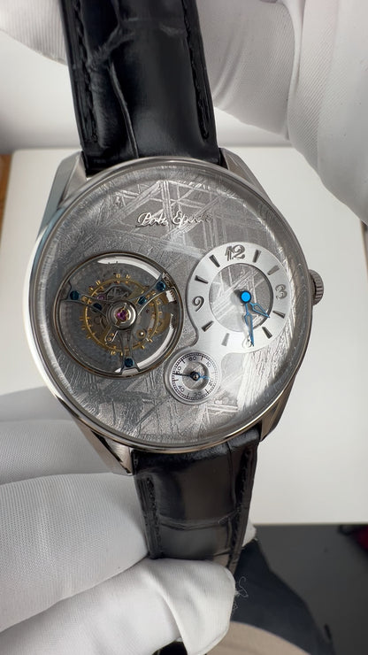 Ji Chen 008 · meteorite · leather strap