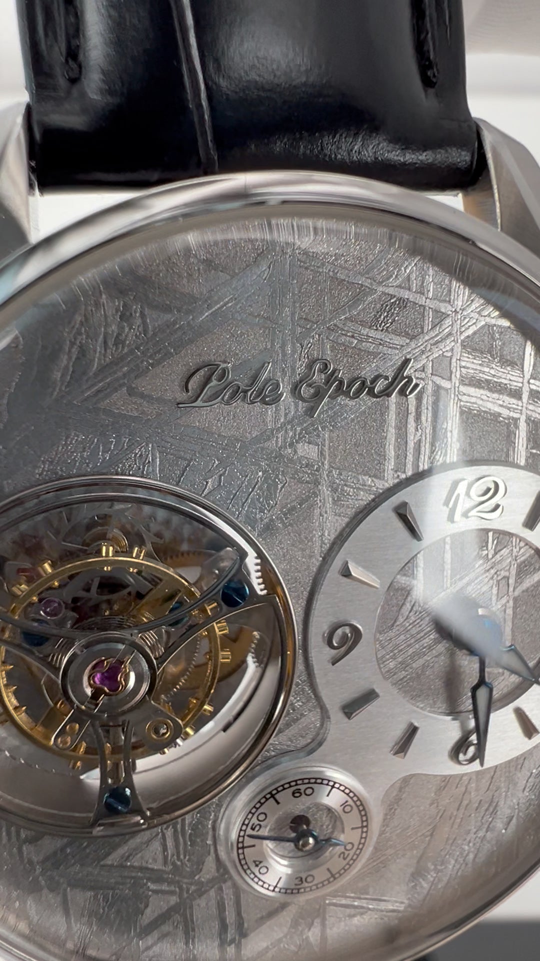 Ji Chen 008 · meteorite · leather strap