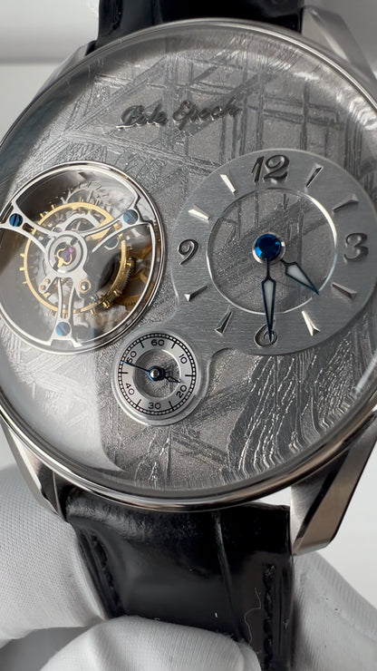 Ji Chen 008 · meteorite · leather strap