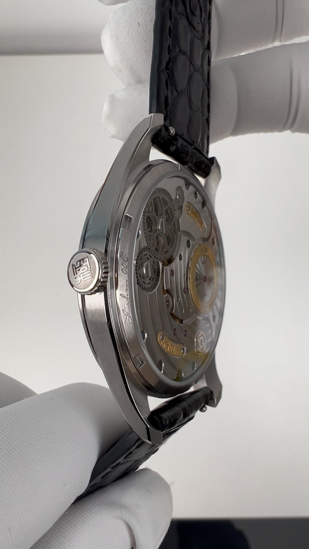 Ji Chen 008 · meteorite · leather strap