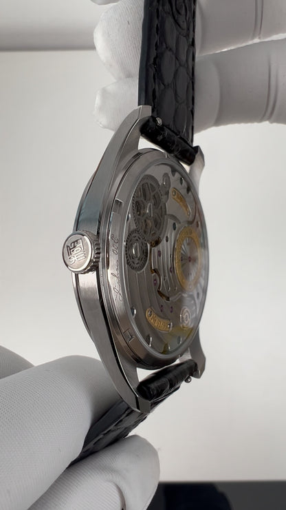 Ji Chen 008 · meteorite · leather strap