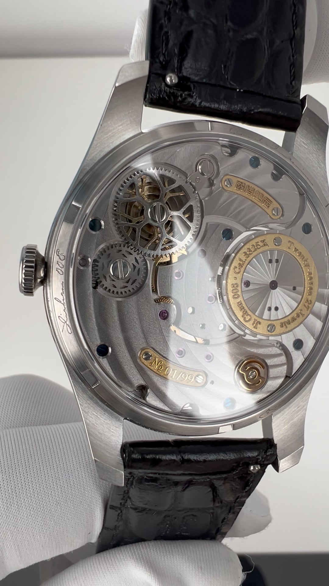 Ji Chen 008 · meteorite · leather strap