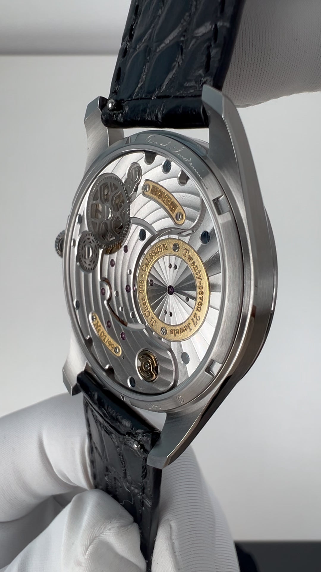 Ji Chen 008 · meteorite · leather strap