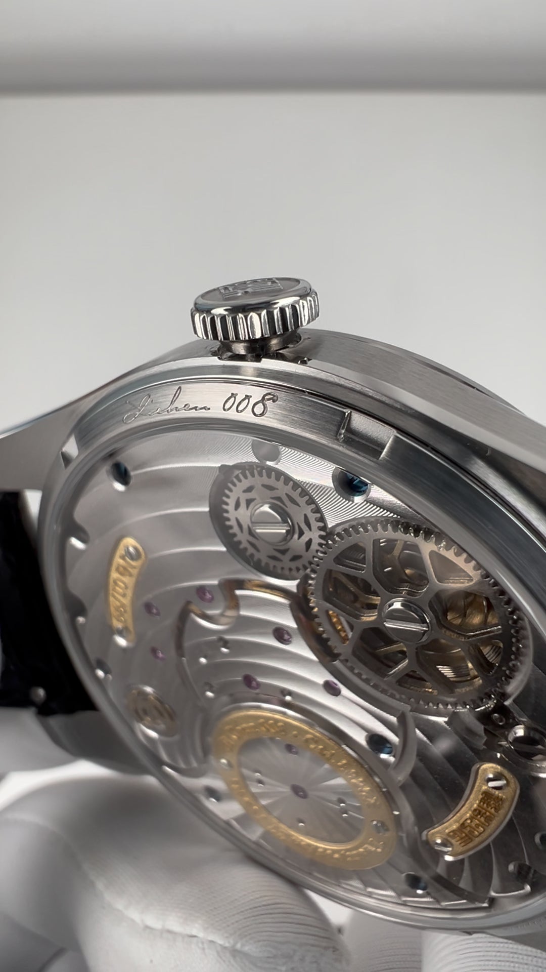 Ji Chen 008 · meteorite · leather strap
