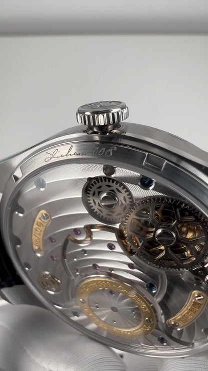 Ji Chen 008 · meteorite · leather strap