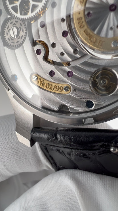 Ji Chen 008 · meteorite · leather strap