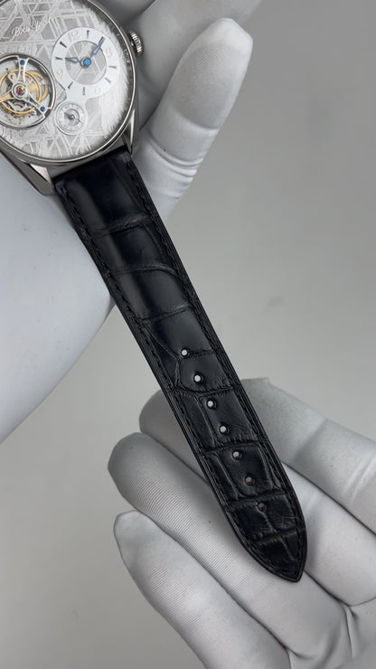 Ji Chen 008 · meteorite · leather strap