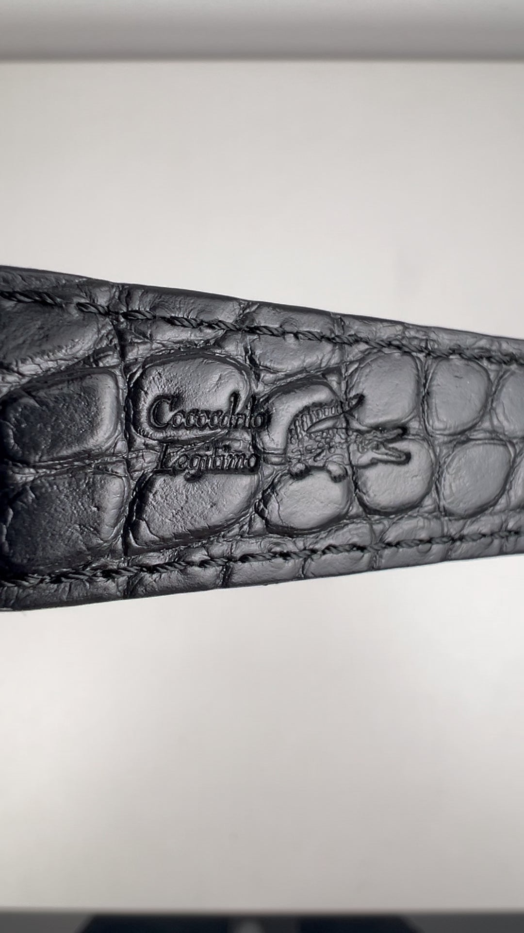 Ji Chen 008 · meteorite · leather strap