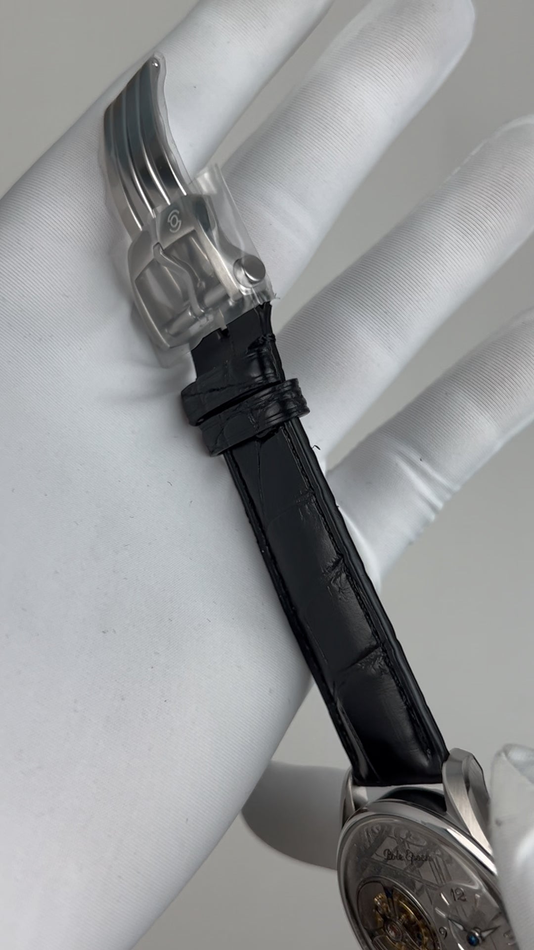 Ji Chen 008 · meteorite · leather strap