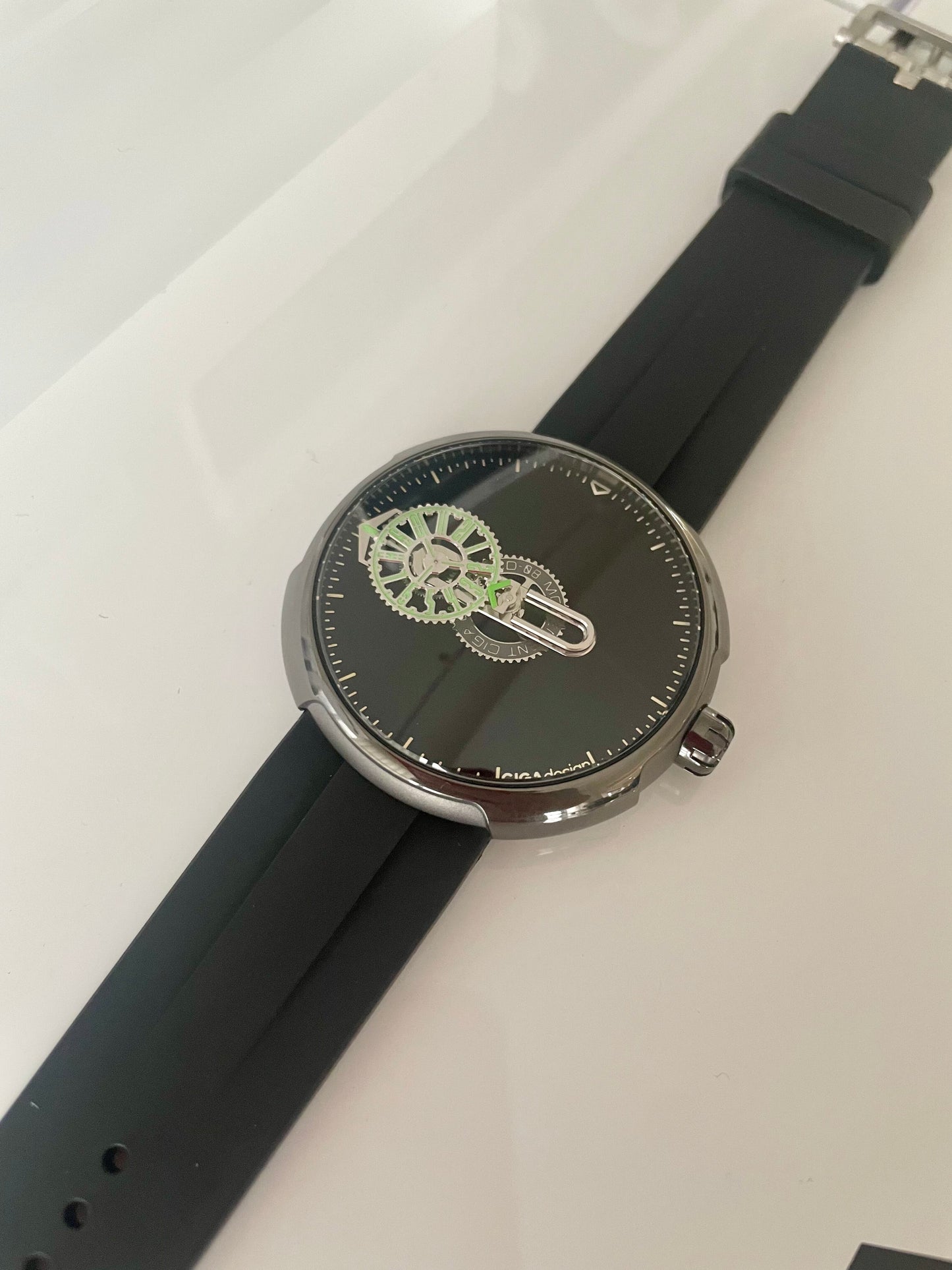 Time Cipher · black case