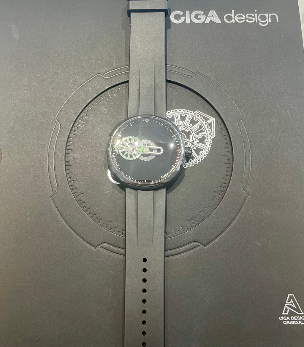 Time Cipher · black case