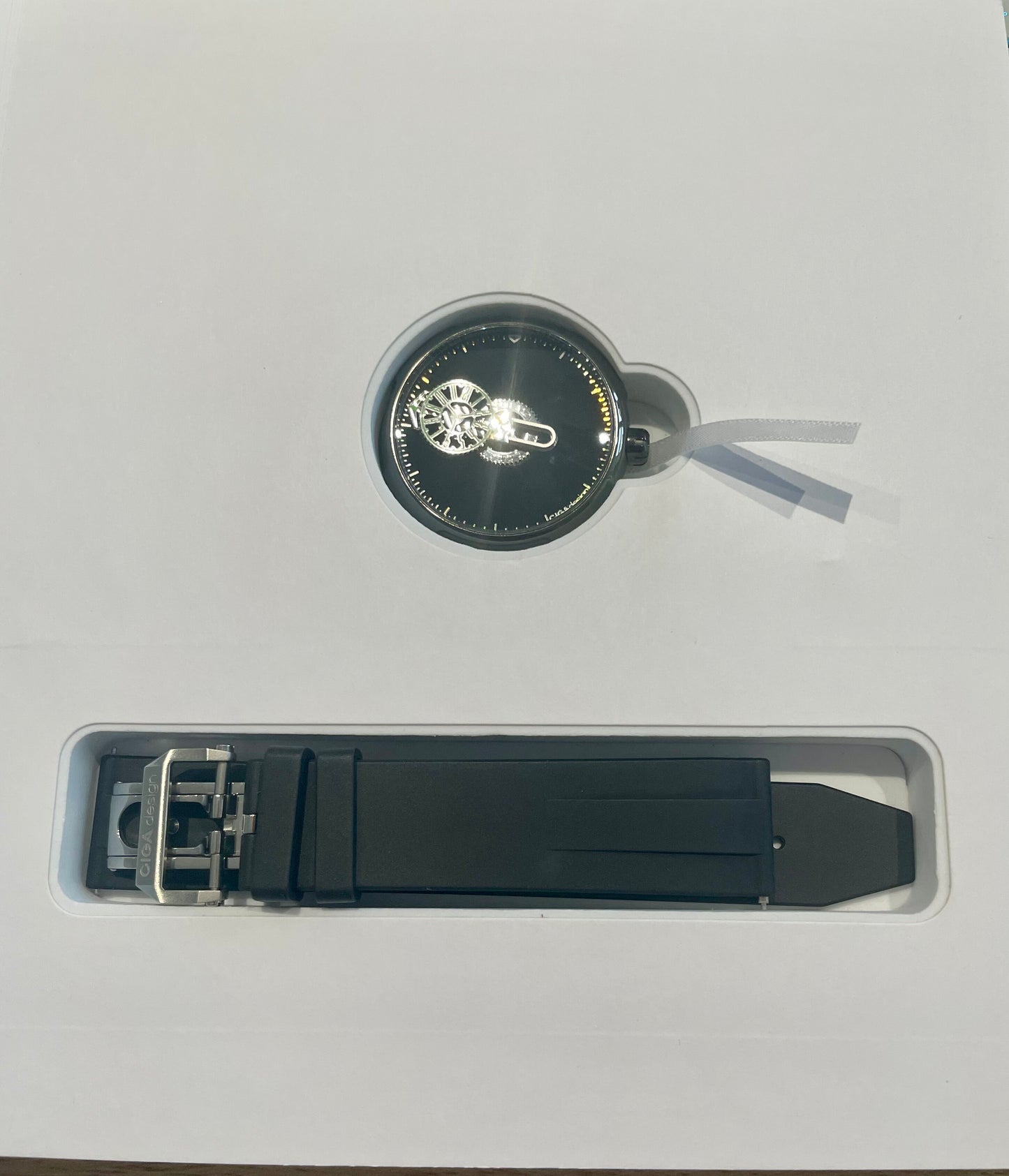 Time Cipher · black case
