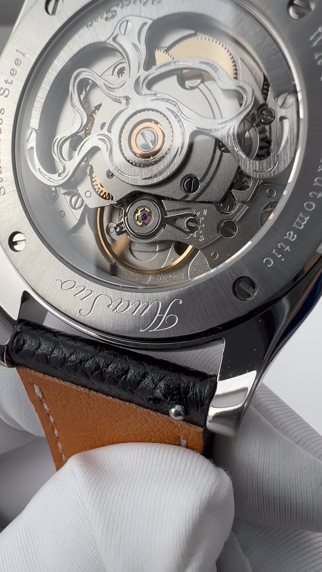 Panda · Qiāng Jīn gold-inlay lacquer dial
