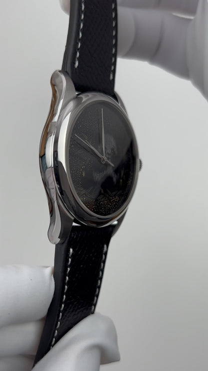 Panda · Qiangjin gold-inlay lacquer dial
