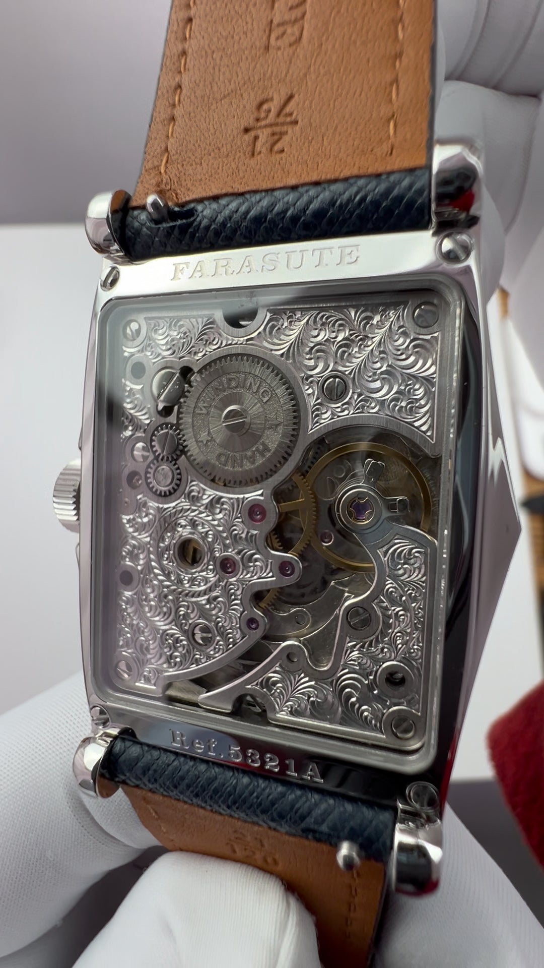 Manta Ray · engraved back