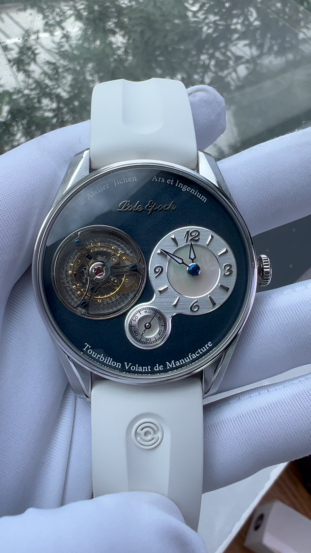 Ji Chen 008 · River dusk blue 黛川蓝