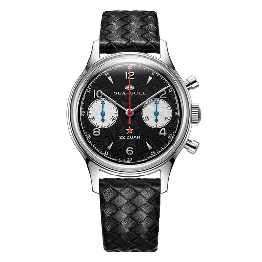 Sea-Gull 1963 · meteorite dial